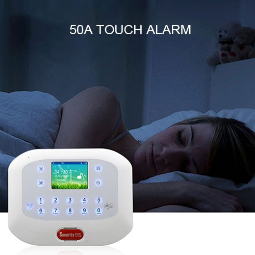 DY-GSM50A 8 in 1 Kit 315MHz / 433MHz Wireless GSM/PSTN Intelligent Anti-Burglar Alarm System, Touch Panel LCD Screen, DY-GSM50A DY-GSM50A 8 in 1 Kit 315MHz / 433MHz Wireless GSM/PSTN Intelligent Anti-Burglar Alarm System, Touch Panel LCD Screen, DY-GSM50A